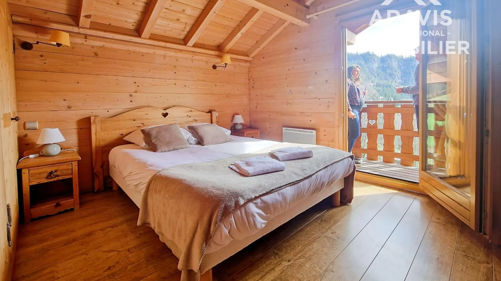 Chalet Mitoyen A St Jean De Sixt - 3 Chambres - Fr-1-391-205 생장드씨