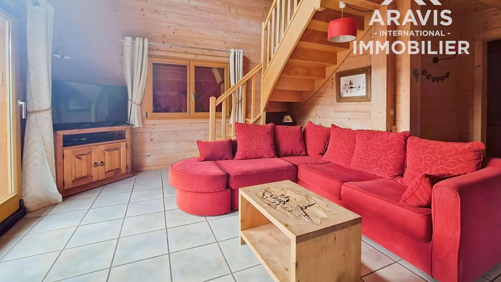 Chalet Mitoyen A St Jean De Sixt - 3 Chambres - Fr-1-391-205 생장드씨 0*,